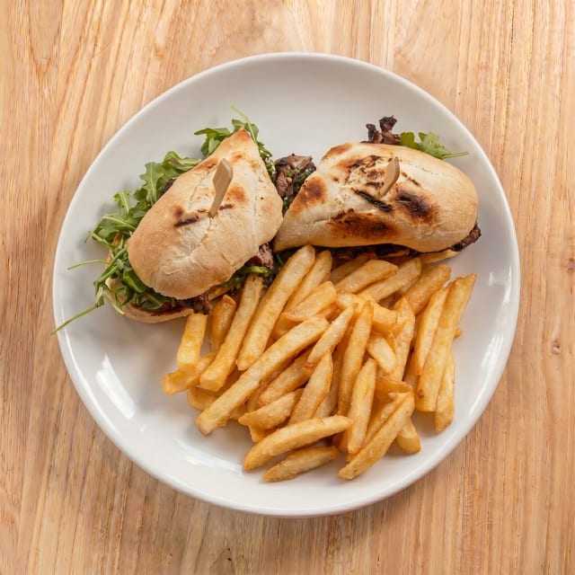 Choripan Sandwich.